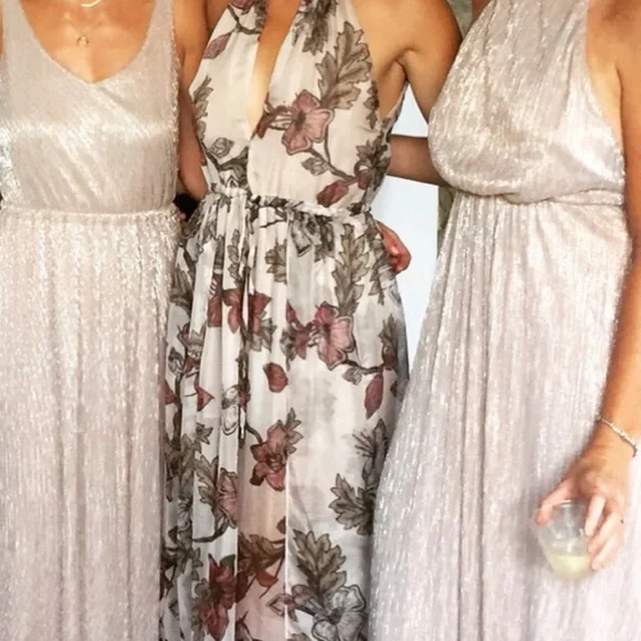 Show Me Your Mumu Collette Maxi Dress in Mauve - Sz medium - formal dress - gold - Picture 10 of 11